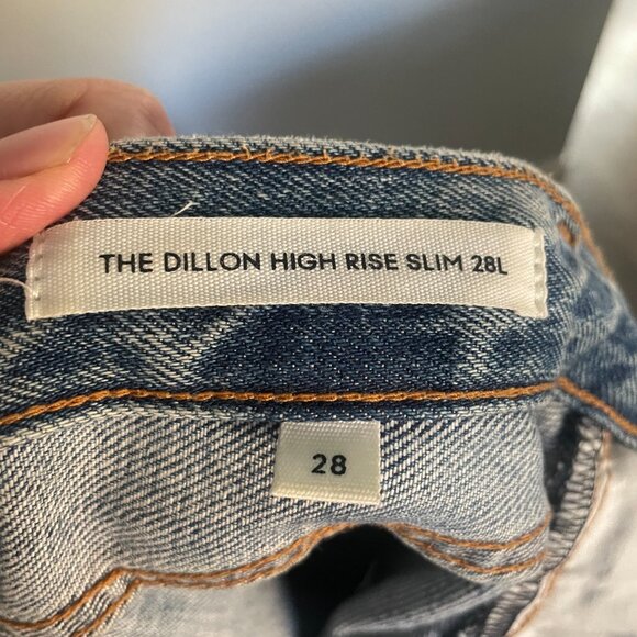 Denim Forum Dillon High Rise Slim 28W 28L - Picture 5 of 6